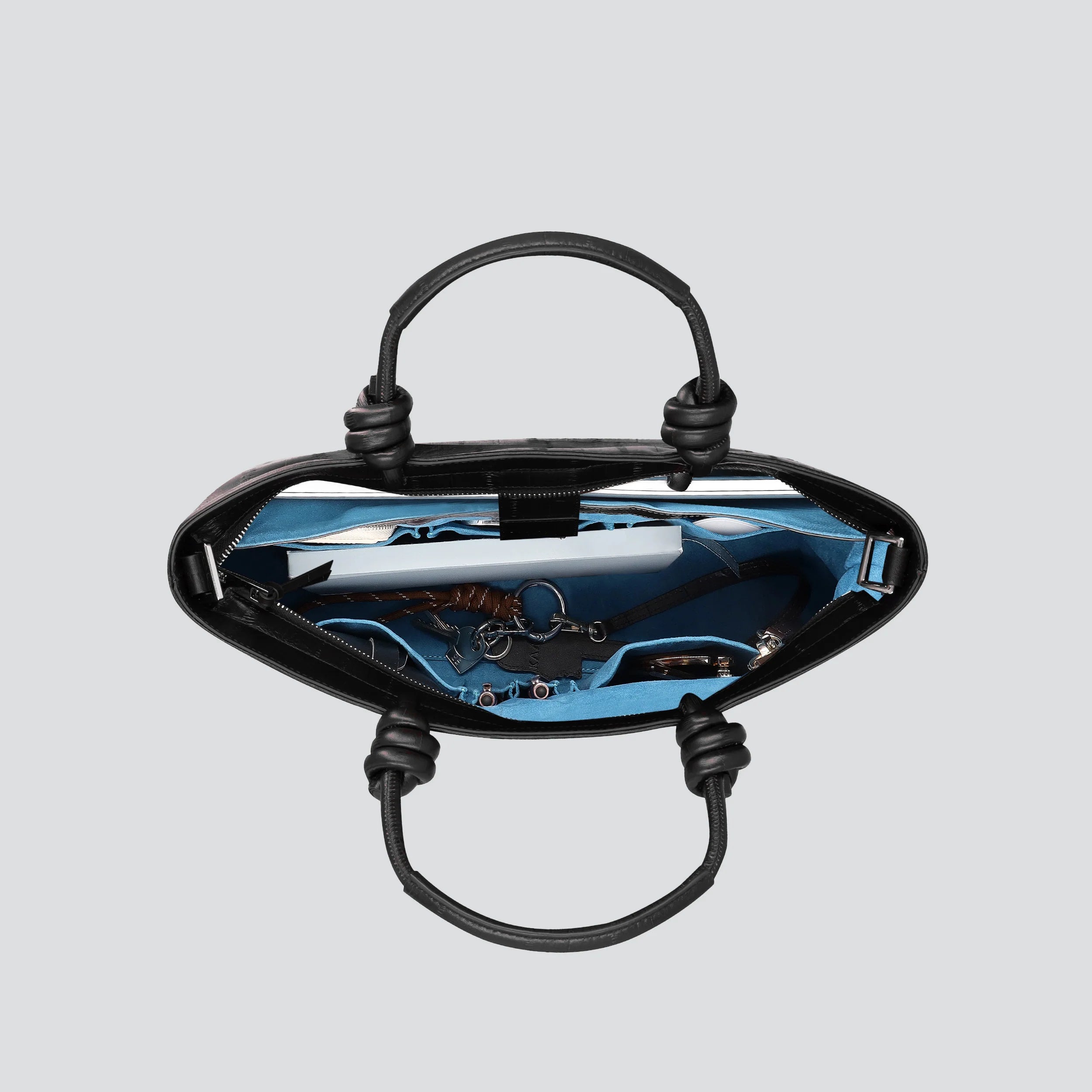 Eel Black Briefcase